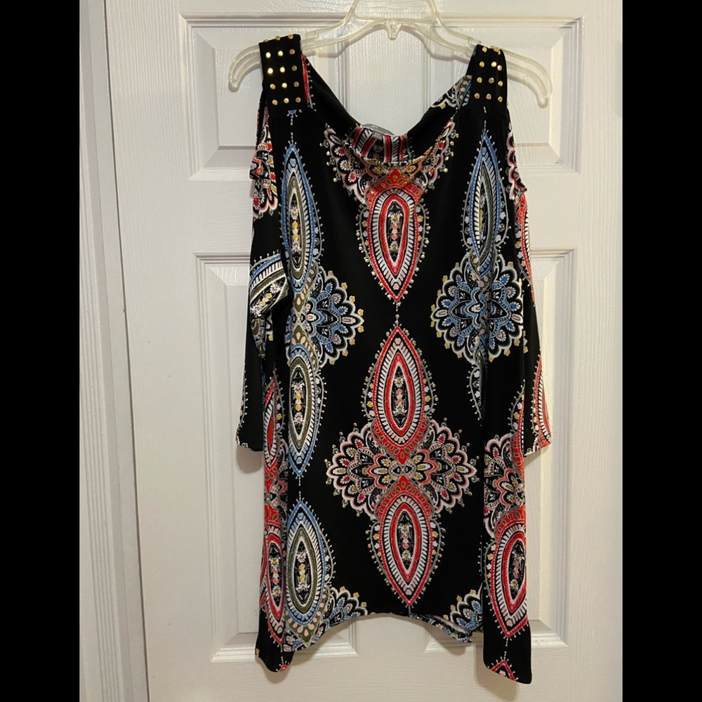 JM Collection cold shoulder